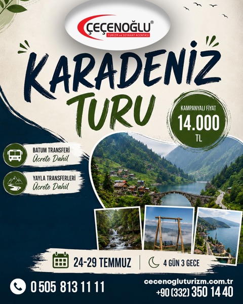 DOĞU KARADENİZ TURU